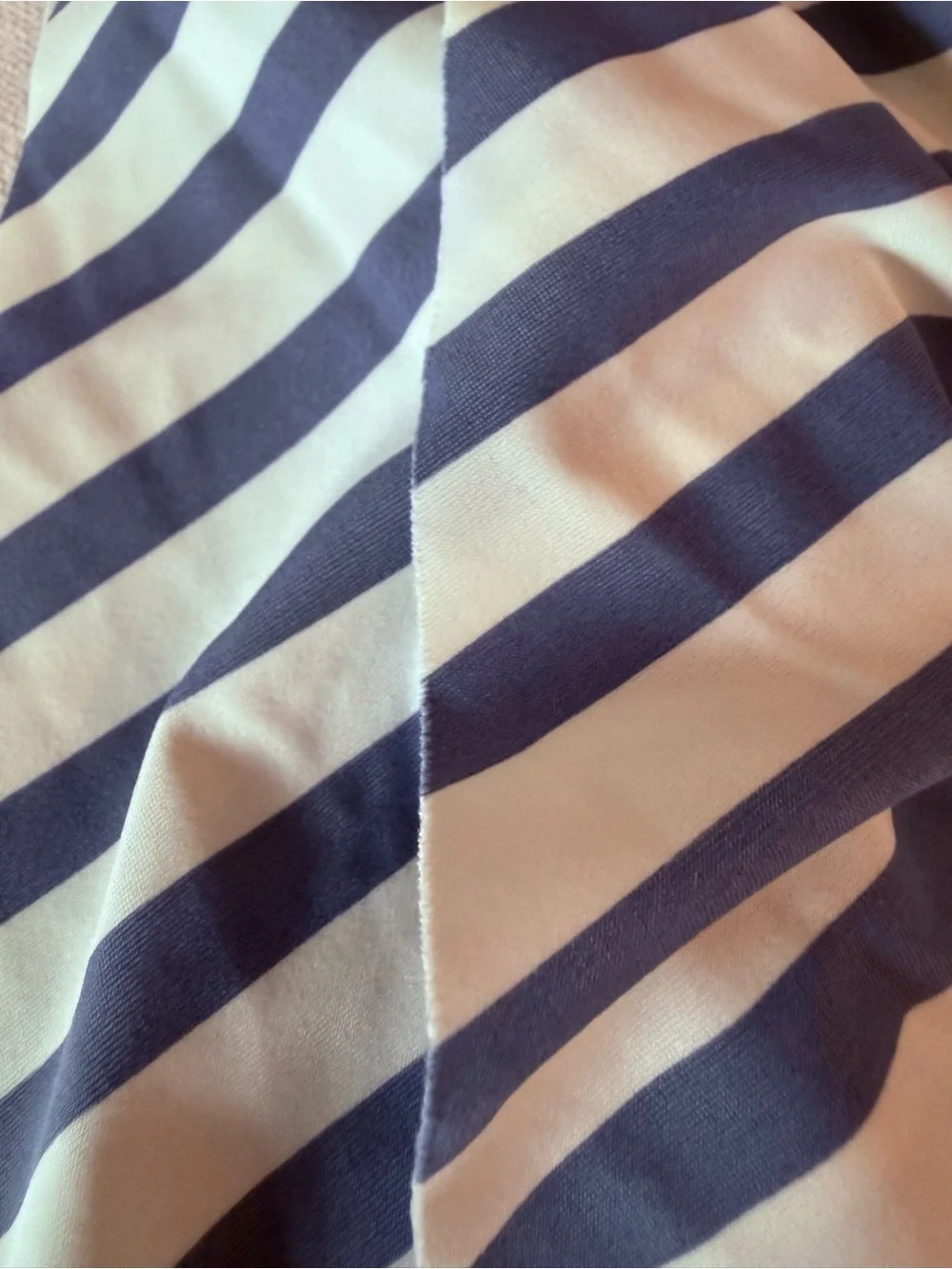 AMUSE SOCIETY (L)- Blue and White ruffle bandeau top and matching bottom